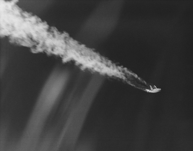 Space History Photo: HL-10 In Flight After Launch